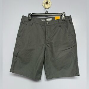 Carhartt Women's Olive Utility Bermuda Shorts